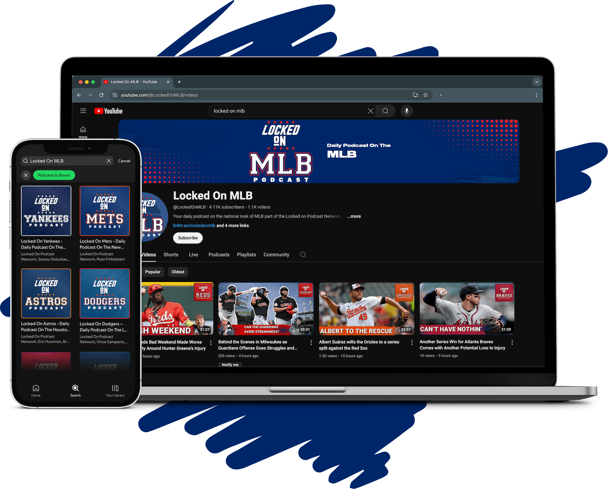 Locked On MLB podcasts