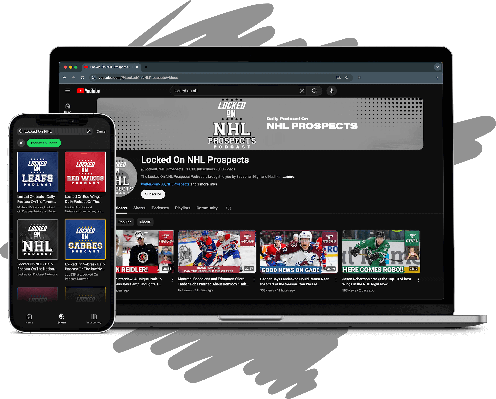 Locked On NHL podcasts